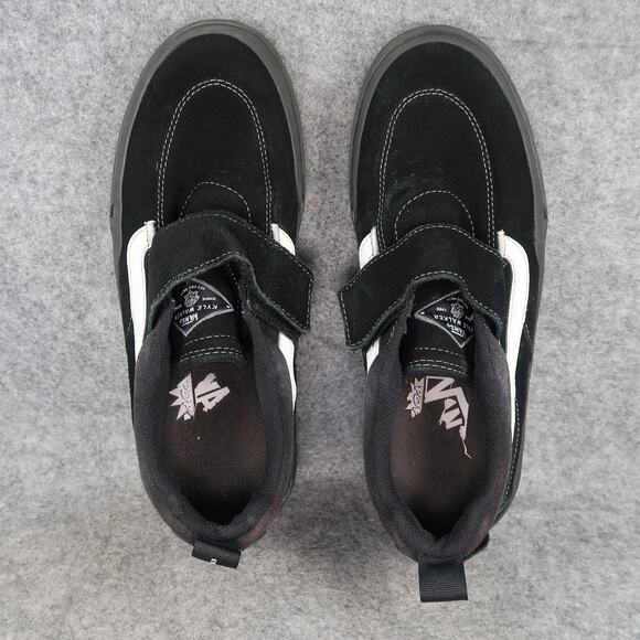 Vans Shoes Mens 7.5 Kyle Walker Pro 2 Skateboarding Sneaker Black Leather Strap - Picture 7 of 12